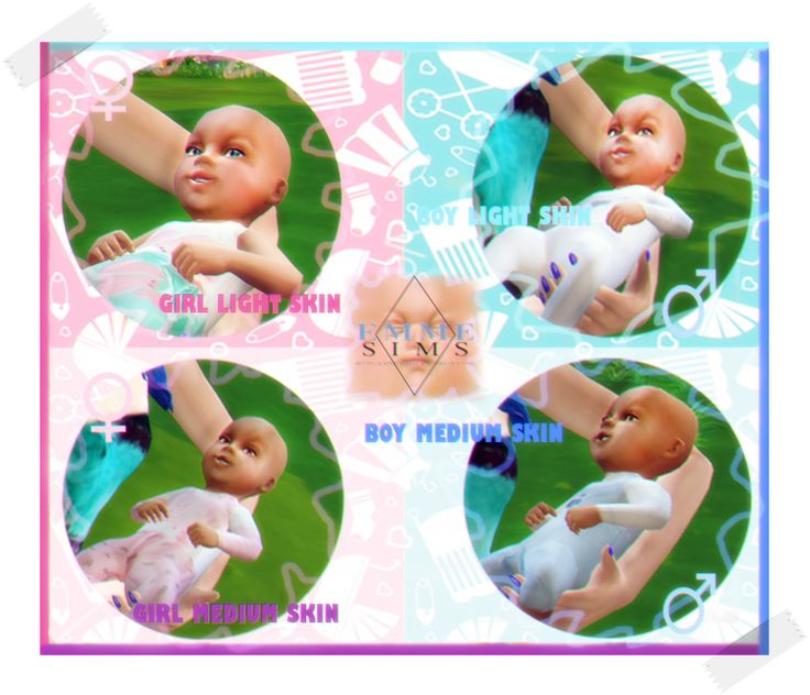 sims 3 baby skin mod